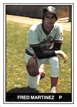 1982 TCMA Spokane Indians #5 Fred Martinez Front