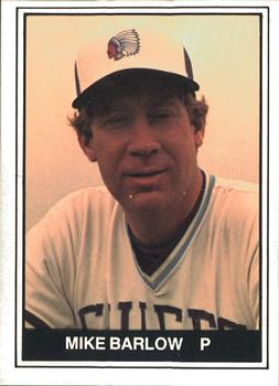 1982 TCMA Syracuse Chiefs #1 Mike Barlow Front