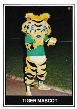 1982 TCMA Tacoma Tigers #37 Tiger Mascot Front
