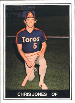 1982 TCMA Tucson Toros #2 Chris Jones Front