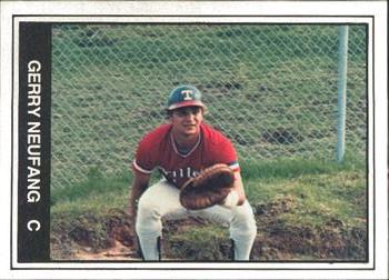 1982 TCMA Tulsa Drillers #20 Gerry Neufang Front