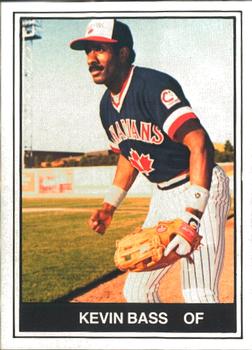 1982 TCMA Vancouver Canadians #4 Kevin Bass Front