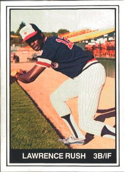 1982 TCMA Vancouver Canadians #7 Lawrence Rush Front
