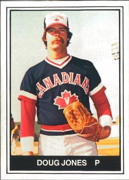 1982 TCMA Vancouver Canadians #13 Doug Jones Front