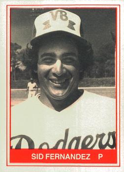 1982 TCMA Vero Beach Dodgers #6 Sid Fernandez Front