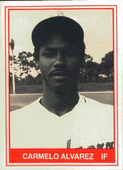 1982 TCMA Vero Beach Dodgers #16 Carmelo Alvarez Front