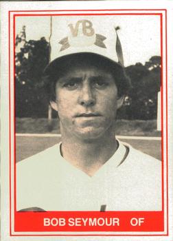 1982 TCMA Vero Beach Dodgers #25 Bob Seymour Front