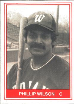 1982 TCMA Waterloo Indians #13 Phillip E. Wilson Front