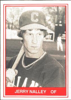 1982 TCMA Waterloo Indians #21 Jerry Nalley Front