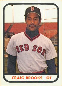1981 TCMA Bristol Red Sox #1 Craig Brooks Front