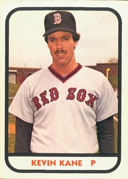 1981 TCMA Bristol Red Sox #3 Kevin Kane Front