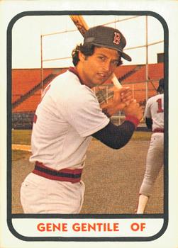 1981 TCMA Bristol Red Sox #4 Gene Gentile Front