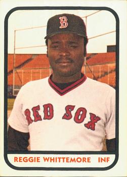 1981 TCMA Bristol Red Sox #5 Reggie Whittemore Front