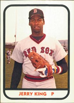 1981 TCMA Bristol Red Sox #13 Jerry King Front