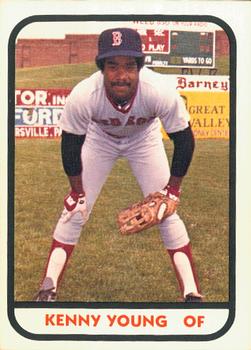 1981 TCMA Bristol Red Sox #14 Kenny Young Front