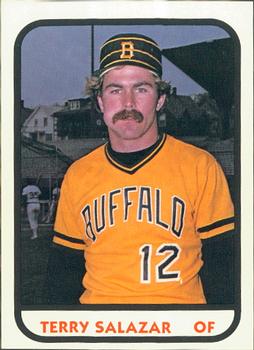 1981 TCMA Buffalo Bisons #21 Terry Salazar Front