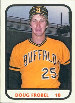 1981 TCMA Buffalo Bisons #22 Doug Frobel Front