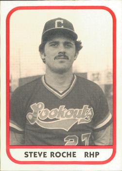 1981 TCMA Chattanooga Lookouts #8 Steve Roche Front