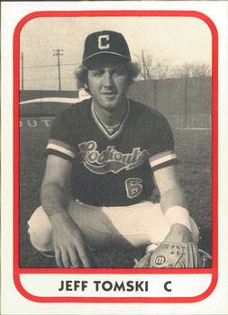 1981 TCMA Chattanooga Lookouts #22 Jeff Tomski Front