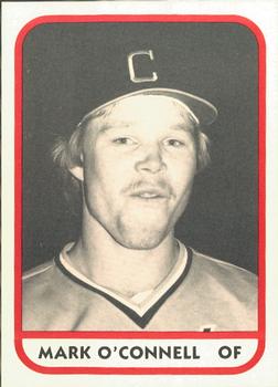 1981 TCMA Clinton Giants #11 Mark O'Connell Front