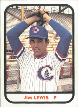 1981 TCMA Columbus Clippers #6 Jim Lewis Front
