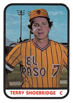 1981 TCMA El Paso Diablos #5 Terry Shoebridge Front