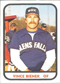 1981 TCMA Glens Falls White Sox #17 Vince Bienek Front
