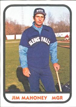 1981 TCMA Glens Falls White Sox #22 Jim Mahoney Front