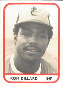 1981 TCMA Miami Orioles #1 Ron Dillard Front