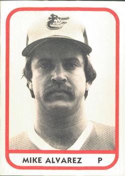 1981 TCMA Miami Orioles #11 Mike Alvarez Front