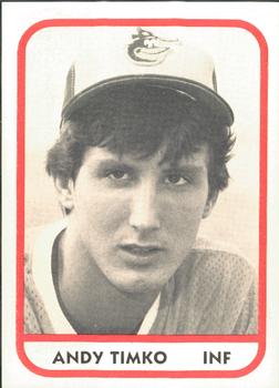 1981 TCMA Miami Orioles #13 Andy Timko Front