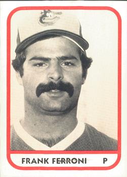 1981 TCMA Miami Orioles #14 Frank Ferroni Front