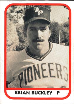 1981 TCMA Redwood Pioneers #2 Brian Buckley Front