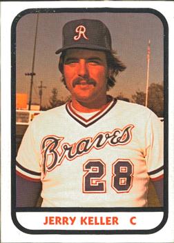 1981 TCMA Richmond Braves #3 Jerry Keller Front