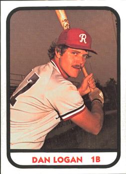 1981 TCMA Rochester Red Wings #11 Dan Logan Front