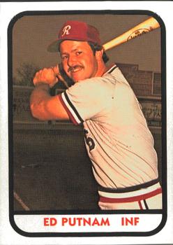 1981 TCMA Rochester Red Wings #13 Ed Putman Front