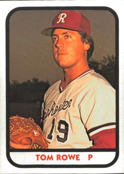 1981 TCMA Rochester Red Wings #16 Tom Rowe Front