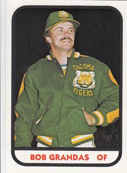 1981 TCMA Tacoma Tigers #27 Bob Grandas Front