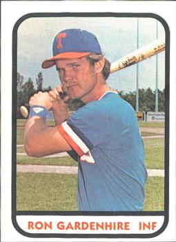 1981 TCMA Tidewater Tides #5 Ron Gardenhire Front