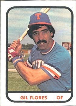 1981 TCMA Tidewater Tides #11 Gil Flores Front