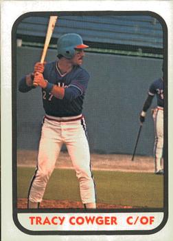 1981 TCMA Tulsa Drillers #2 Tracy Cowger Front