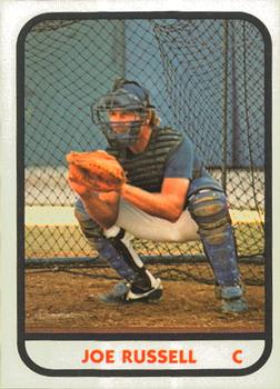 1981 TCMA Tulsa Drillers #27 Joe Russell Front