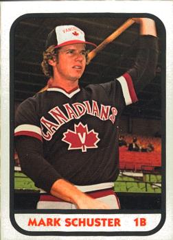 1981 TCMA Vancouver Canadians #5 Mark Schuster Front