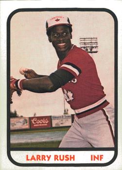 1981 TCMA Vancouver Canadians #12 Larry Rush Front