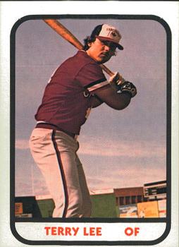 1981 TCMA Vancouver Canadians #14 Terry Lee Front