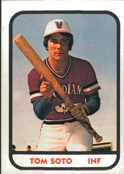 1981 TCMA Vancouver Canadians #23 Tom Soto Front