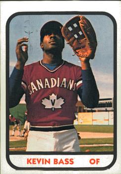 1981 TCMA Vancouver Canadians #24 Kevin Bass Front