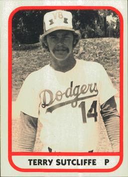 1981 TCMA Vero Beach Dodgers #20 Terry Sutcliffe Front