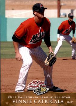 2011 Grandstand California League All-Stars #NNO Vinnie Catricala Front