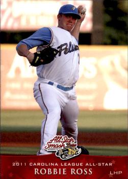 2011 Grandstand Carolina League All-Stars #NNO Robbie Ross Front